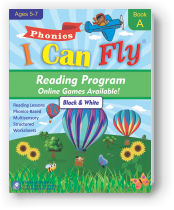 I Can Fly Book A, B & W