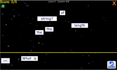 Sentence Scrample - Construct the 
Sentence